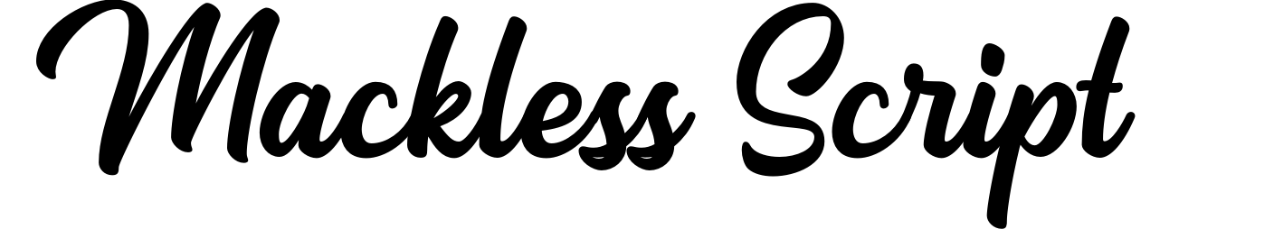 Mackless Script