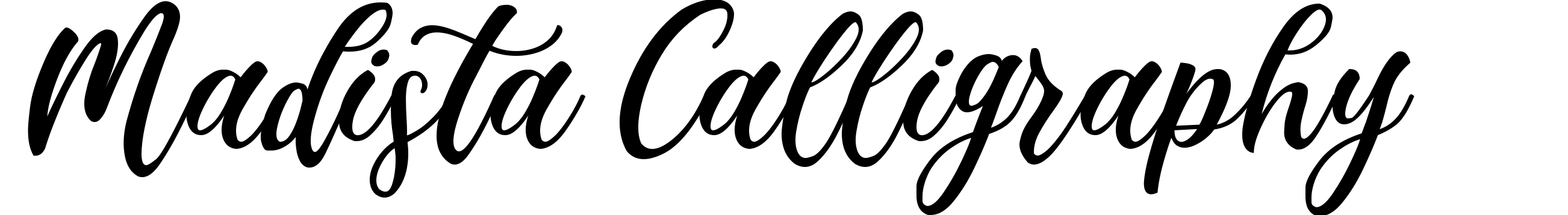 Madista Calligraphy