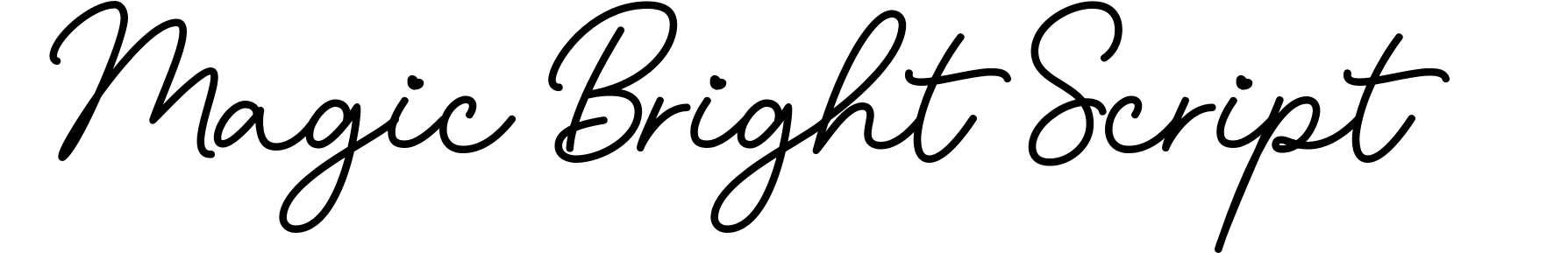 Magic Bright Script