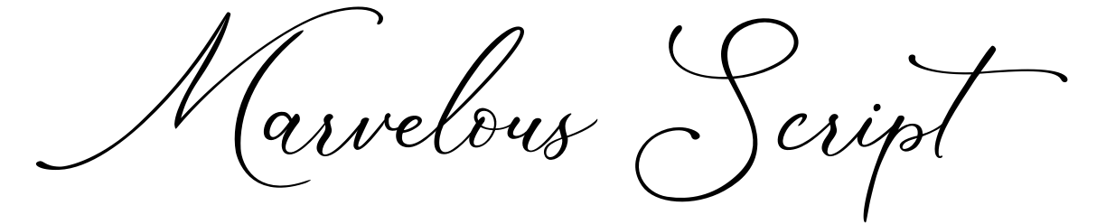 Marvelous Script