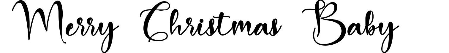 Merry Christmas Baby