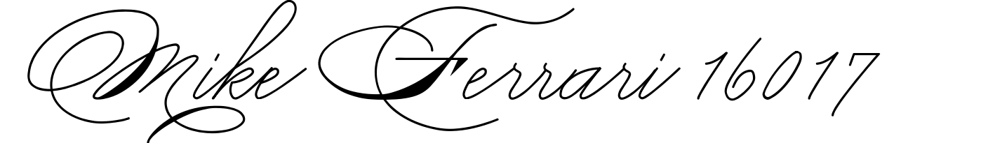 Mike Ferrari 16017