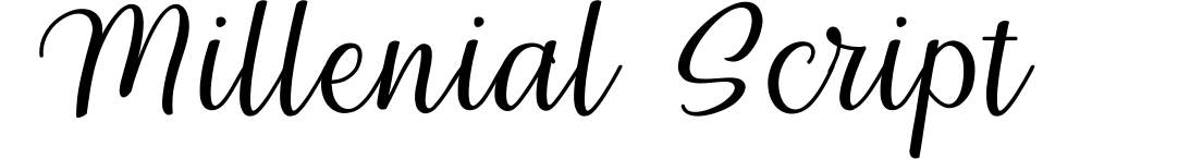 Millenial Script