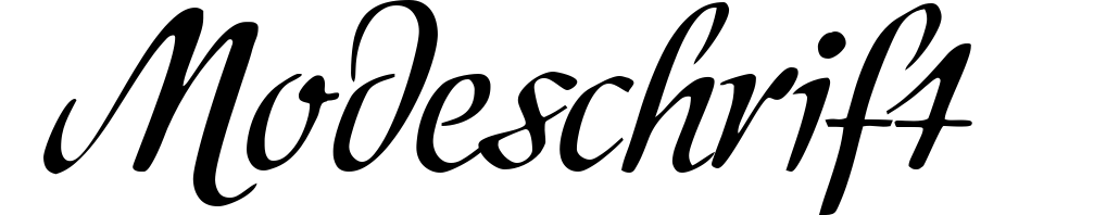 Modeschrift