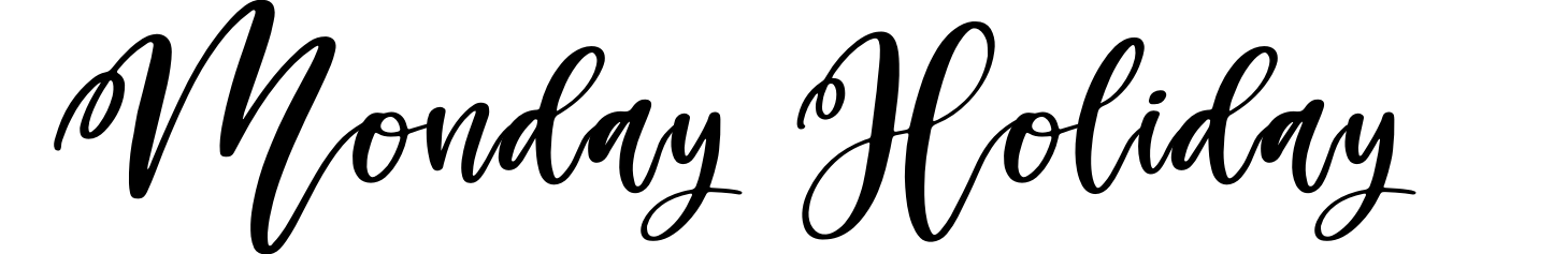 Monday Holiday