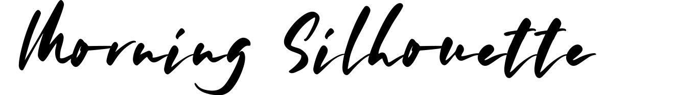 Morning Silhouette