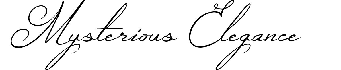 Mysterious Elegance