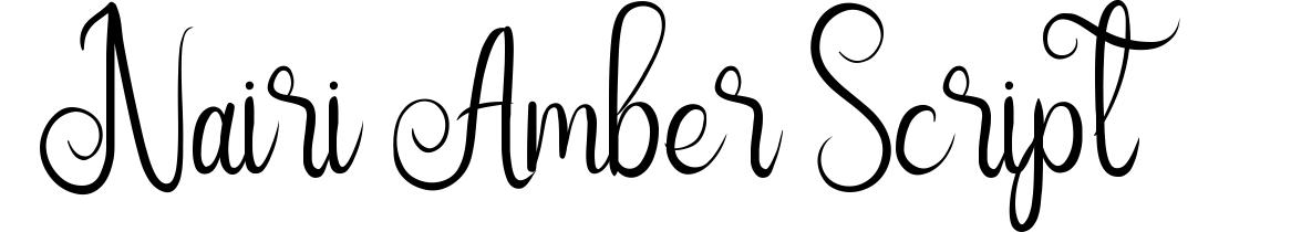 Nairi Amber Script