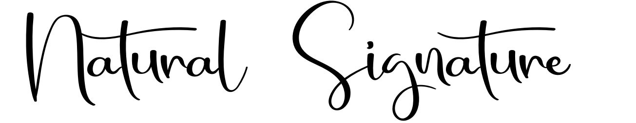 Natural Signature