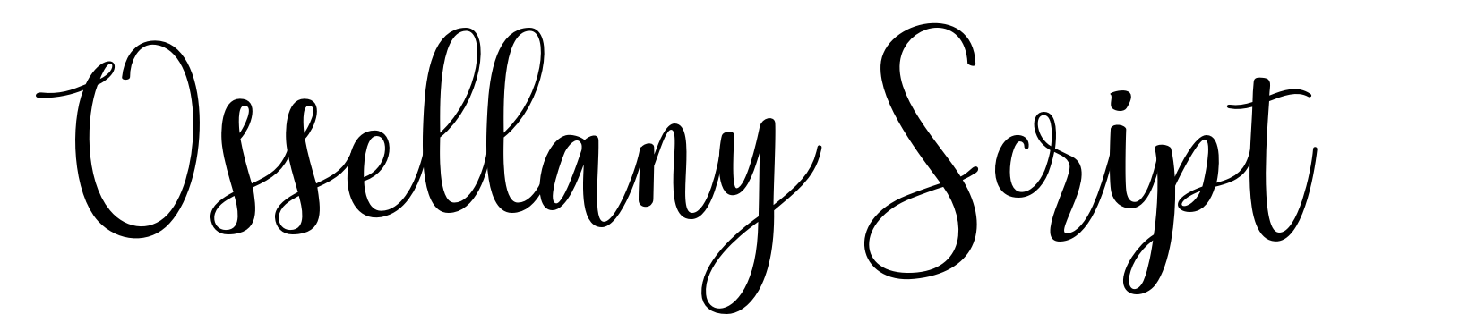 Ossellany Script
