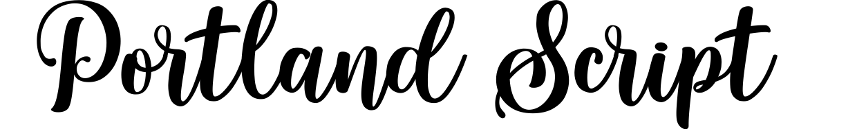 Portland Script
