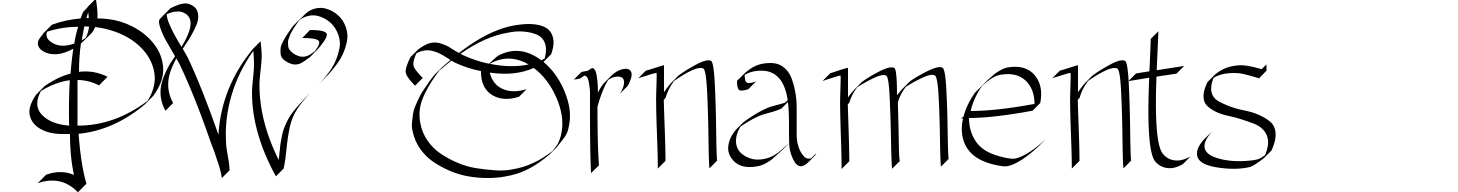 PW Ornaments