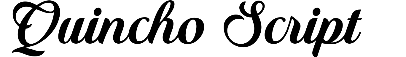 Quincho Script