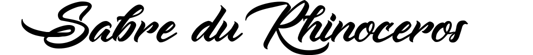 Sabre du Rhinoceros
