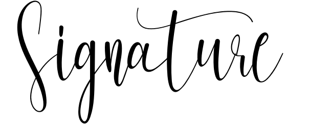 Signature