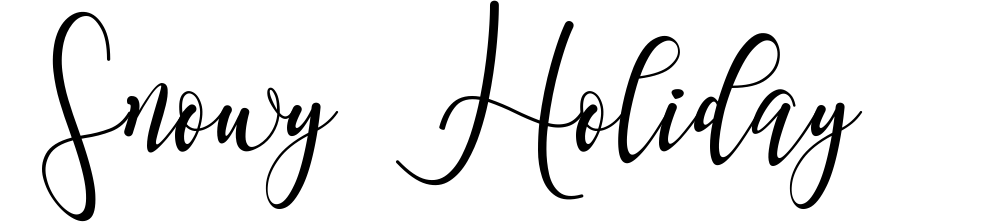 Snowy Holiday
