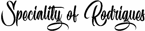 Speciality of Rodrigues