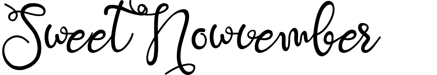Sweet Nowvember