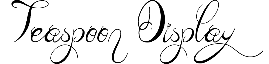 Teaspoon Display