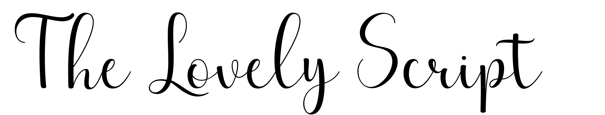 The Lovely Script