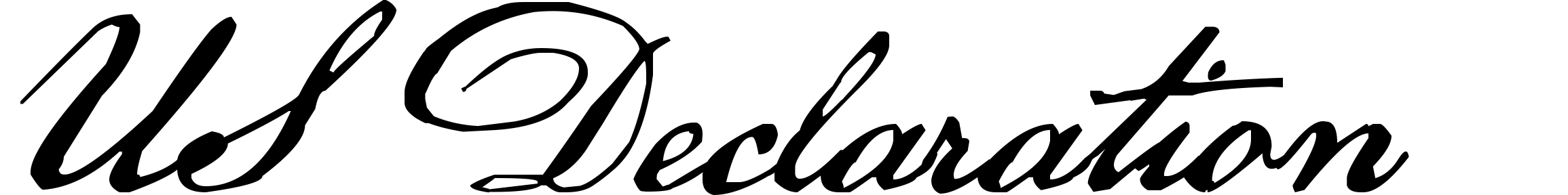 US Declaration