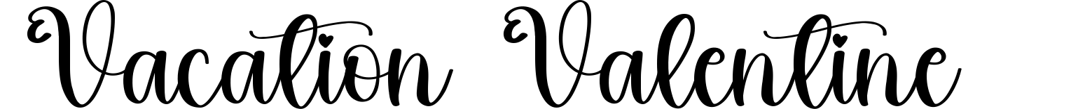 Vacation Valentine