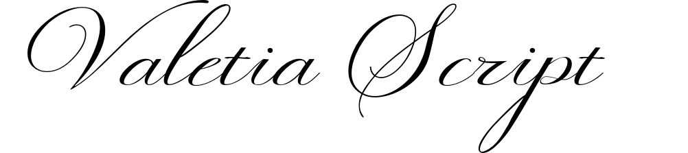 Valetia Script
