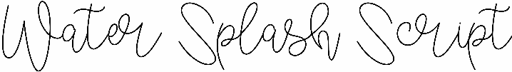 Water Splash Script