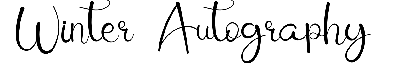 Winter Autography