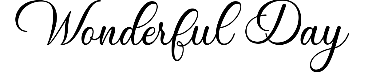 Wonderful Day