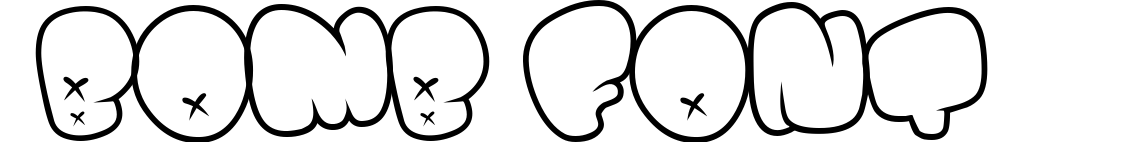 Bomb Font