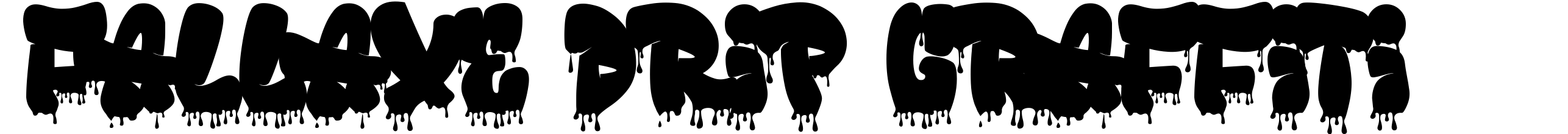 Fallaxe Drip Graffiti