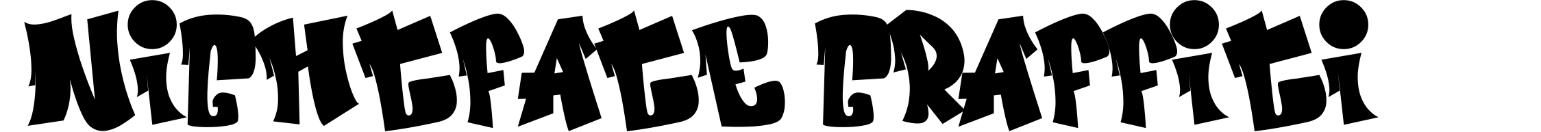Nightfate Graffiti