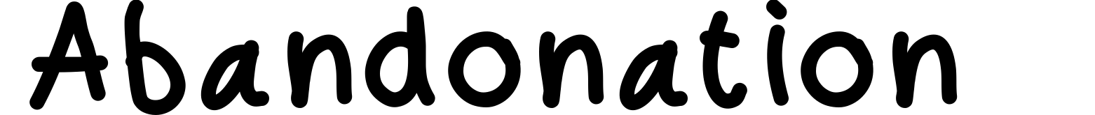 Abandonation