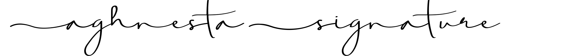 Aghnesta Signature