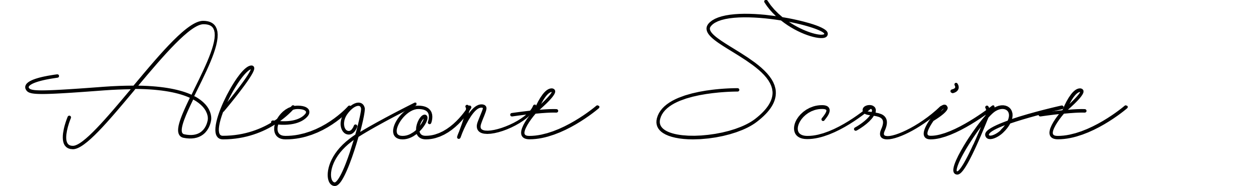 Alegant Script