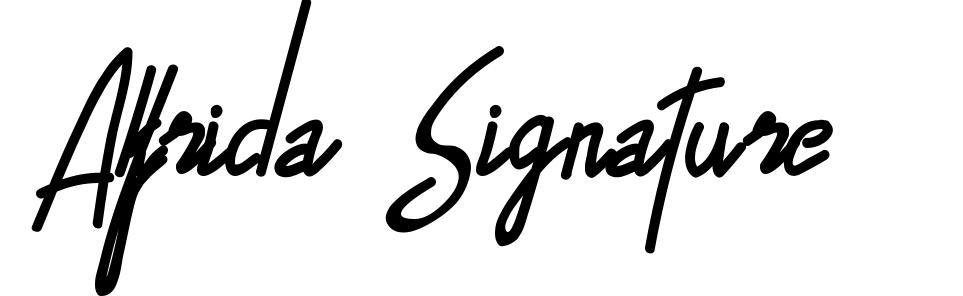 Alfrida Signature