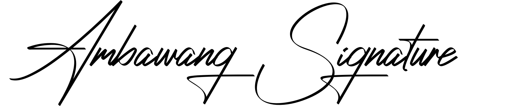 Ambawang Signature
