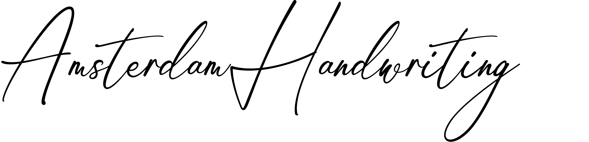 Amsterdam Handwriting