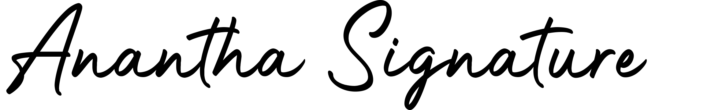 Anantha Signature