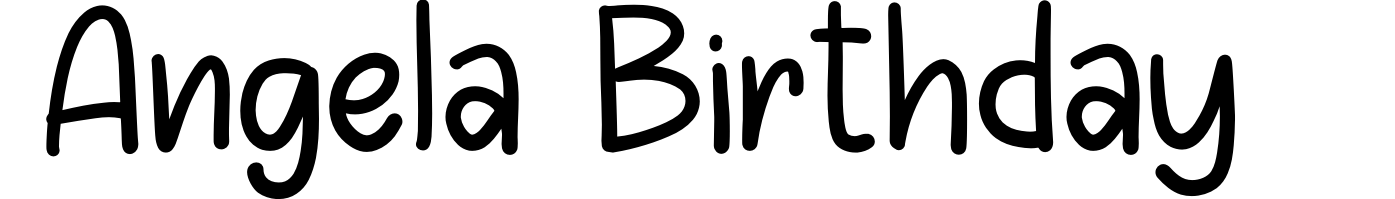 Angela Birthday