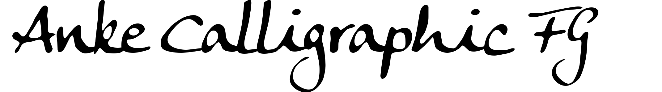 Anke Calligraphic FG