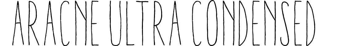 Aracne Ultra Condensed
