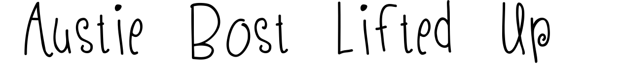 Austie Bost Lifted Up