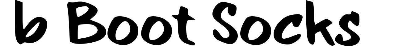b Boot Socks
