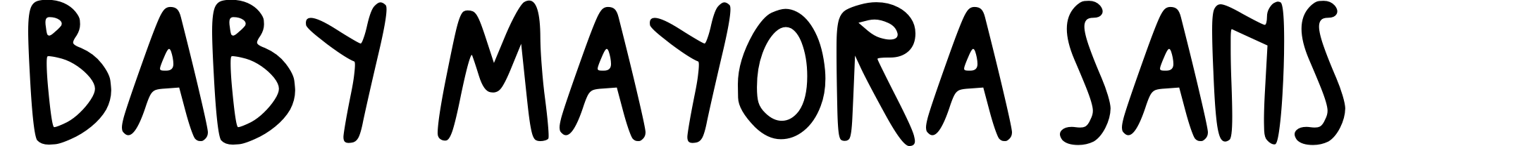 Baby Mayora Sans