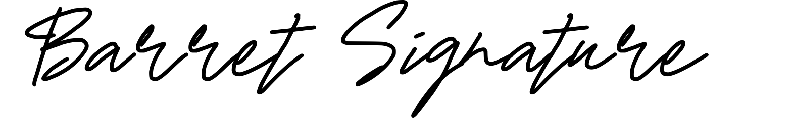 Barret Signature
