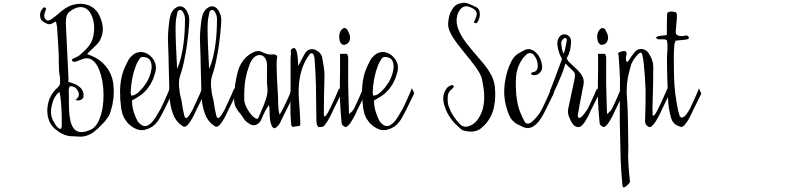 Bellanie Script