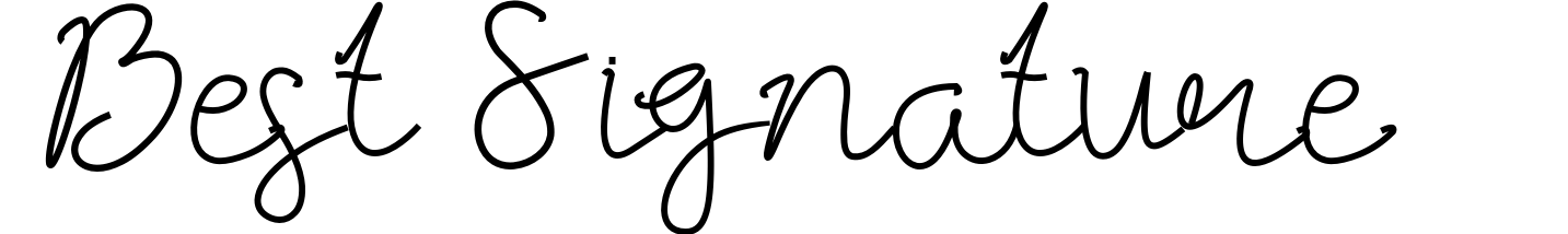 Best Signature