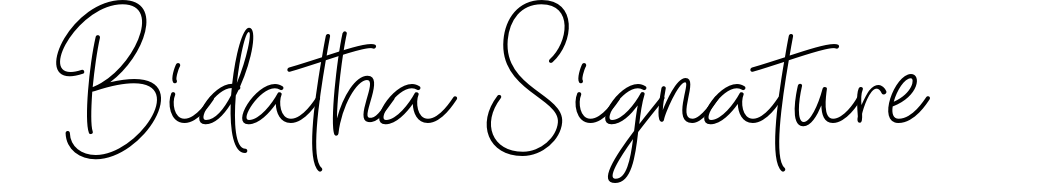 Bidatha Signature